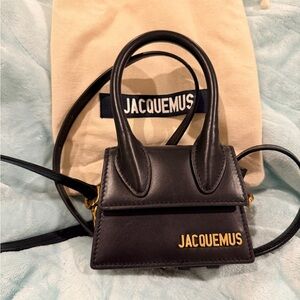 Jacquemus Elegant Black Mini Bag